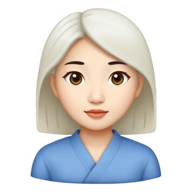 Artist Asian female sticker