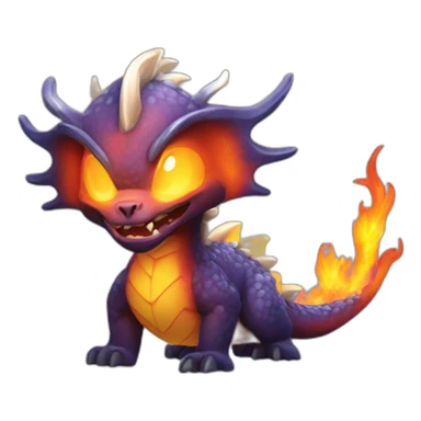 Dracaufeu shiny sticker