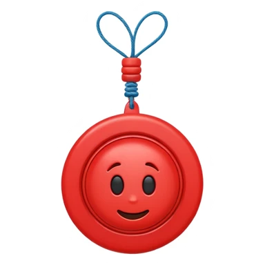 yo yo toy with string sticker