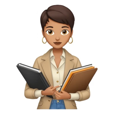 Fashion designer not people  sticker