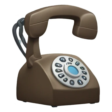 A phone ringing sticker