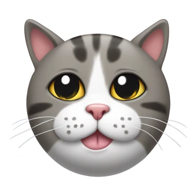 cat wearing socks on its ears sticker