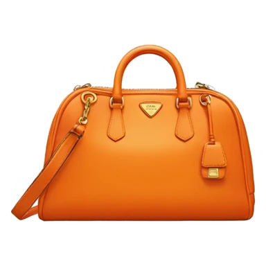 Orange Prada bag  sticker