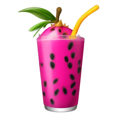 Mango dragonfruit lemonade sticker