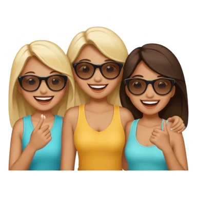 Girls trip sticker
