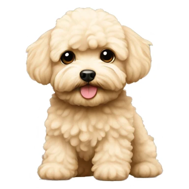 Maltipoo Beige sticker