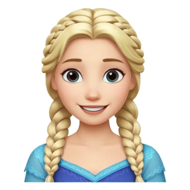Cute elsa sticker