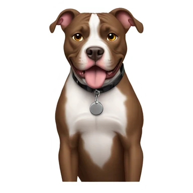 Pitbull helpfully shooting sticker