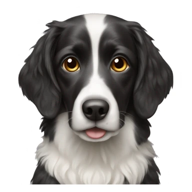 small munsterlander dog sticker