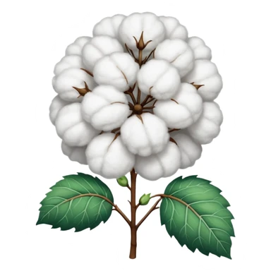 cotton plant sticker