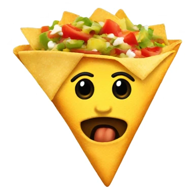 Mexican nachos sticker