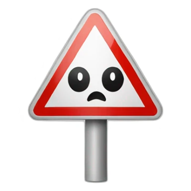 warning sign sticker