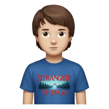 Dustin stranger things sticker