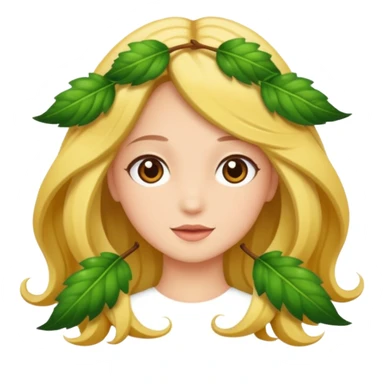 Una pradera con muchas setas y hadas sticker