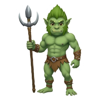 Troll full body sticker