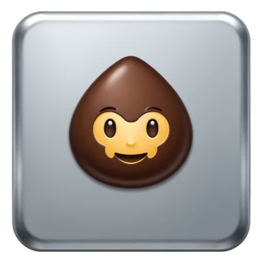 du chocolat emballé dans de l'aluminium sticker