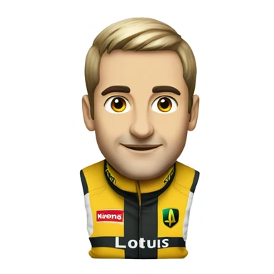 2012 Lotus E20 Renault Formula 1 car front view sticker