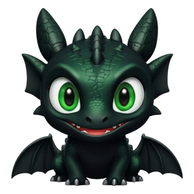 Dragon, toothless in how to train your dragon sticker