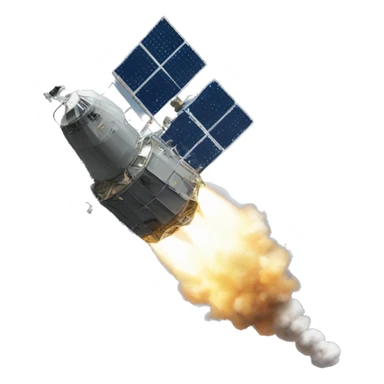 military satellite sticker