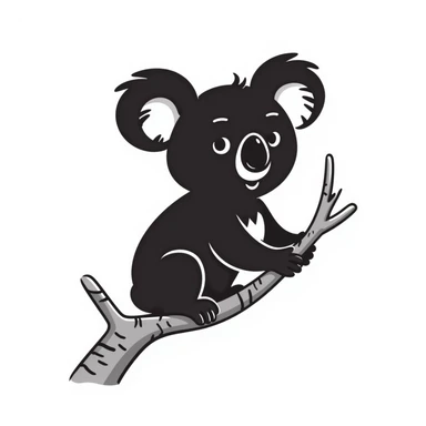 Koala sticker