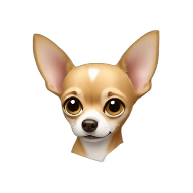 chihuahua reading the newspaper sticker