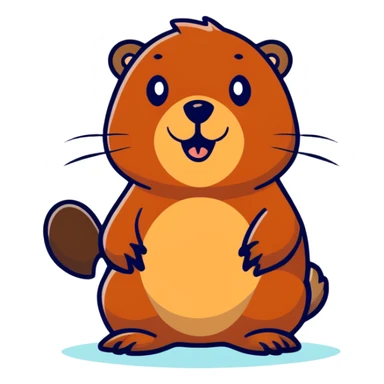 Beaver  sticker