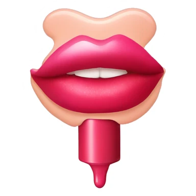 lip tint sticker