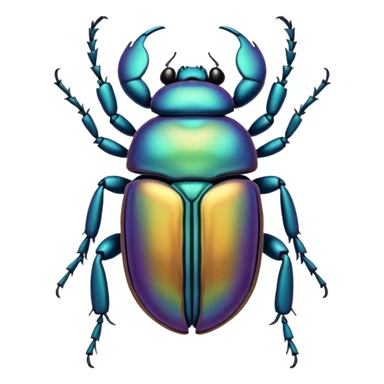 Handsome scarab sticker
