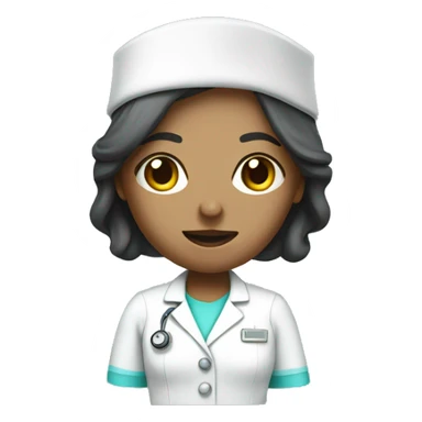 Operating room nurse sticker