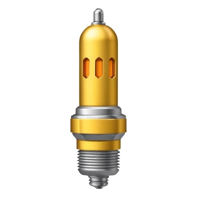 emoji spark plug sticker