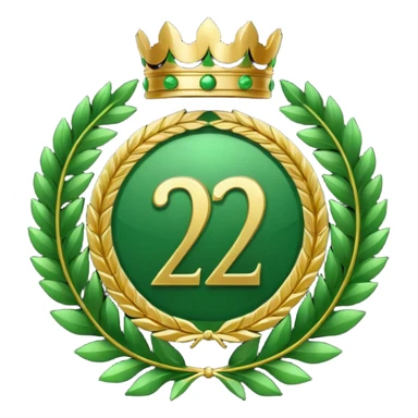 The number that took 22nd place was decorated with an imperial laurel wreath sticker