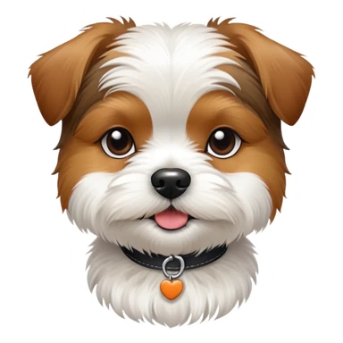 Shihtzu jack terrier sticker
