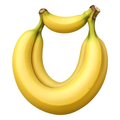 white banana sticker