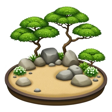 Japanese garden  sticker