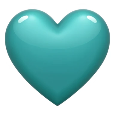 I need a teal Heart emoji  sticker