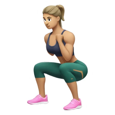 bulgarian split squats sticker