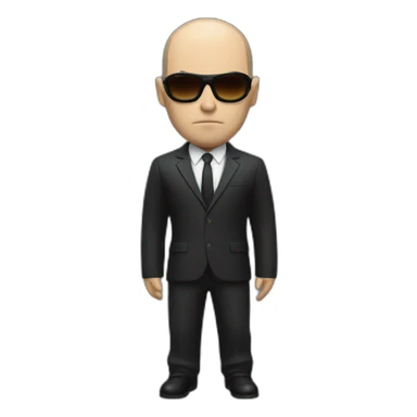 Agent 47 sticker