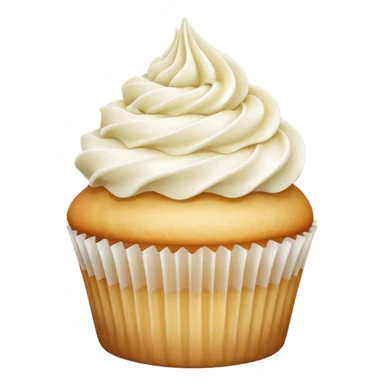 Vanilla cupcake soft sticker