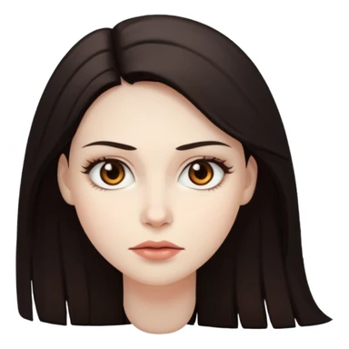 woman looking with envy sticker