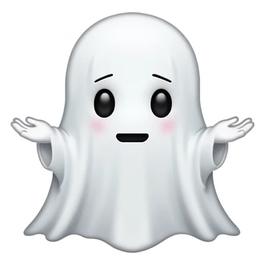 Snapchat ghost with no face sticker