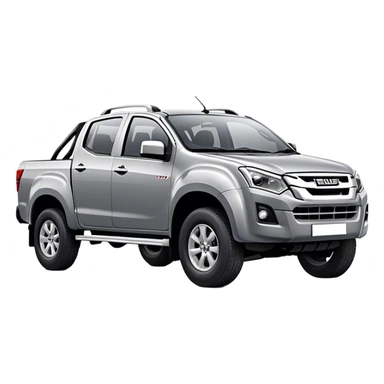Isuzu D-MAX - Isuzu (Model Year: 2024) (Iconic colour: Grey) sticker