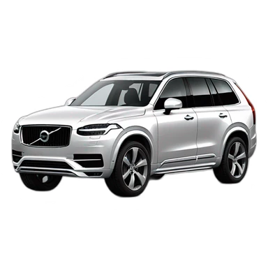 Black Volvo xc90 sticker