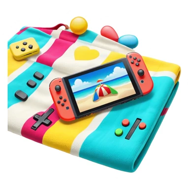 Nintendo switch on holiday  sticker