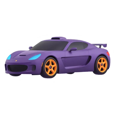 sports car sticker