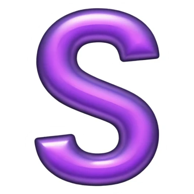 number 2 black and purple sticker