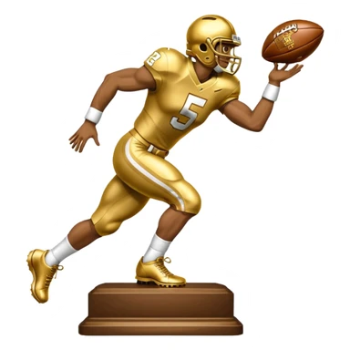 heisman trophy sticker
