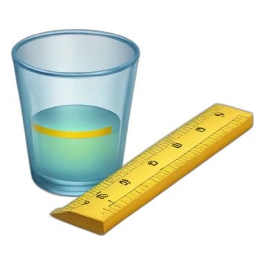 measure-water-with-yellow-ruler sticker