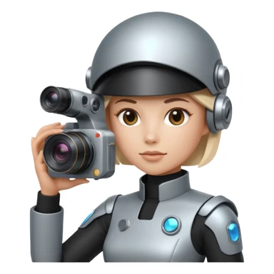 fotógrafo futurista sticker