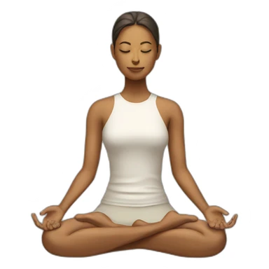 meditation energy sticker