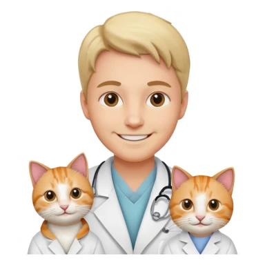 Orthopedic with cats sticker